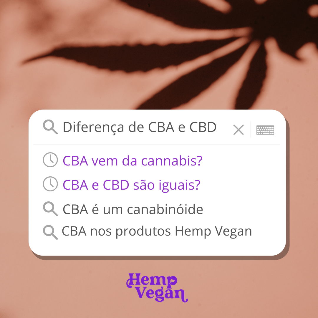 Conheça o CBA, um canabinóide presente nas fórmulas dos cosméticos Hemp Vegan para beleza